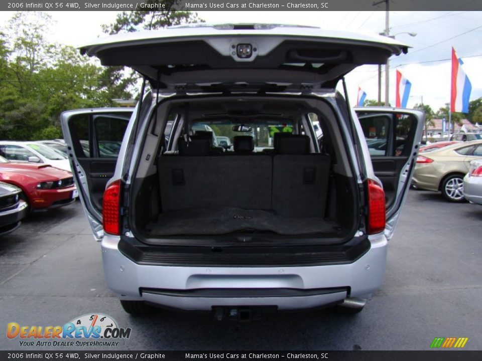 2006 Infiniti QX 56 4WD Silver Indulgence / Graphite Photo #12