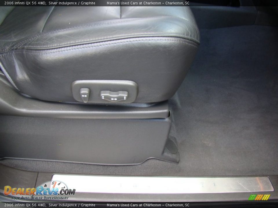 2006 Infiniti QX 56 4WD Silver Indulgence / Graphite Photo #15