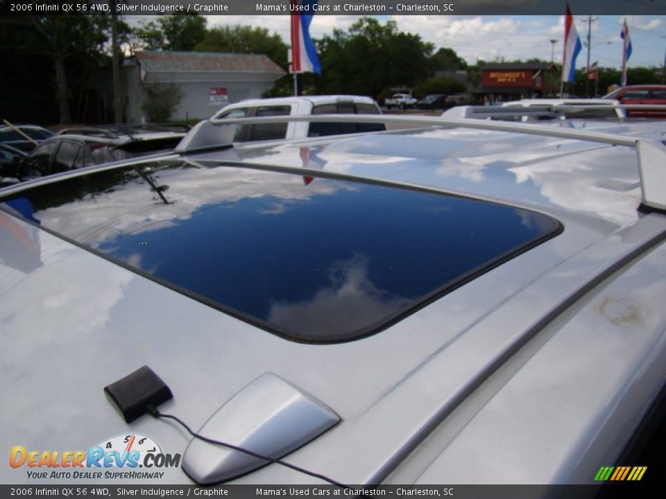 2006 Infiniti QX 56 4WD Silver Indulgence / Graphite Photo #32