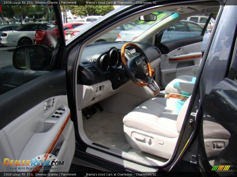 2009 Lexus RX 350 Smokey Granite / Parchment Photo #9