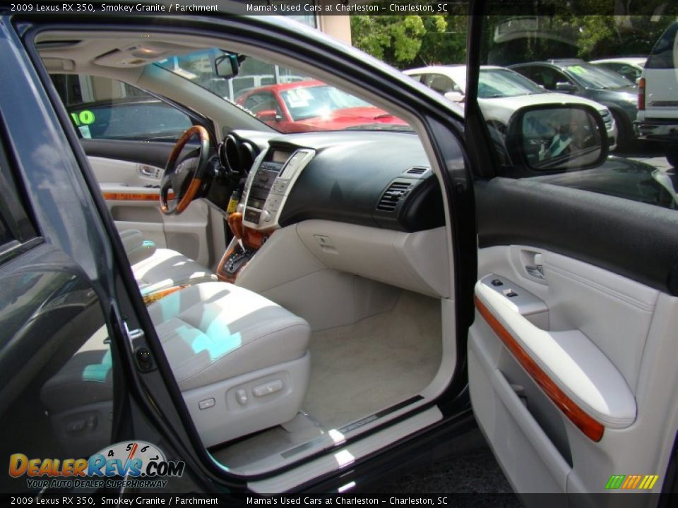 2009 Lexus RX 350 Smokey Granite / Parchment Photo #13