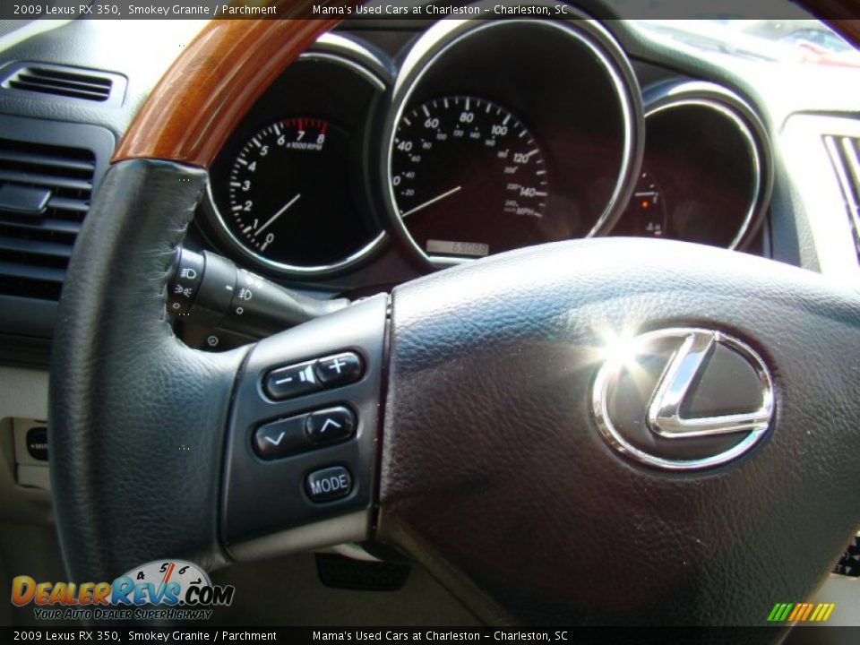 2009 Lexus RX 350 Smokey Granite / Parchment Photo #21