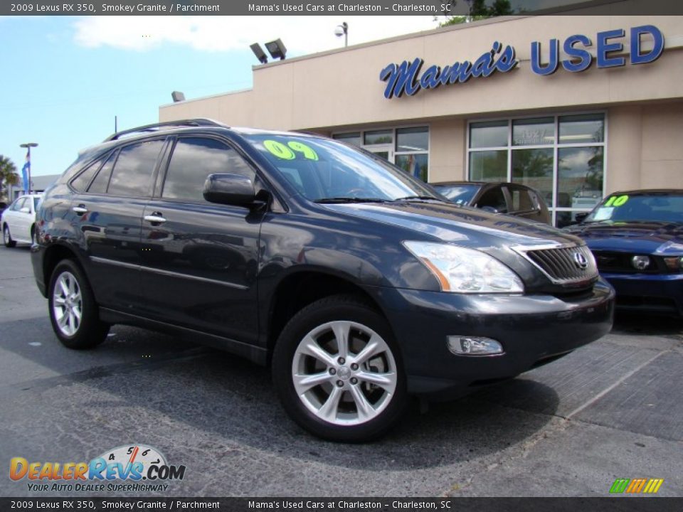 2009 Lexus RX 350 Smokey Granite / Parchment Photo #27