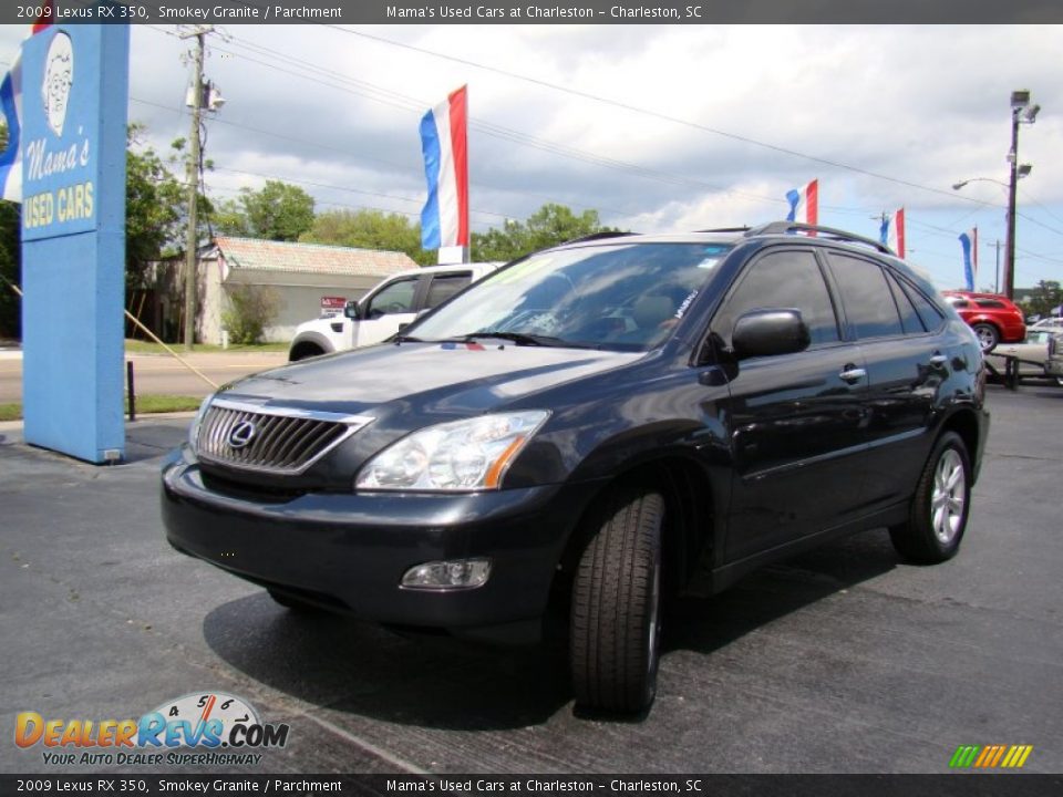 2009 Lexus RX 350 Smokey Granite / Parchment Photo #28