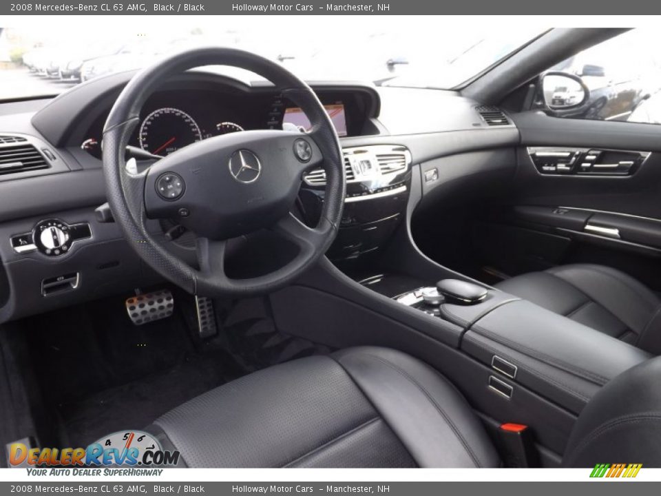 2008 Mercedes-Benz CL 63 AMG Black / Black Photo #7