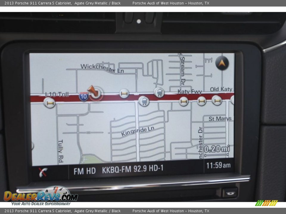 Navigation of 2013 Porsche 911 Carrera S Cabriolet Photo #18