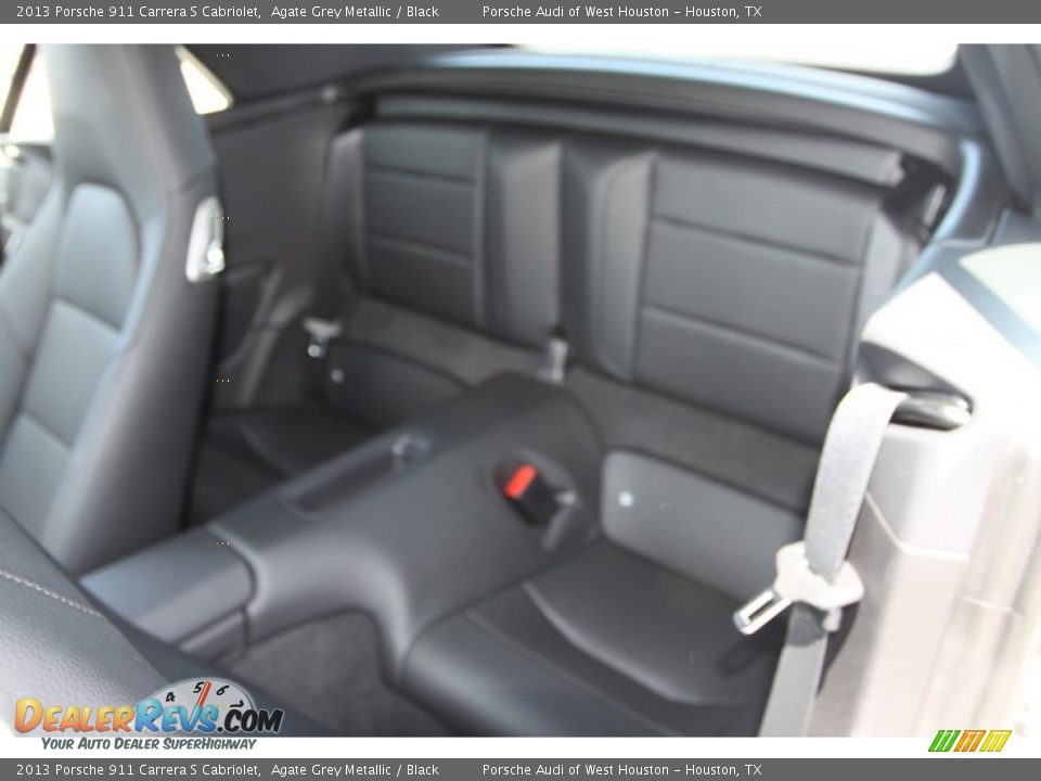 2013 Porsche 911 Carrera S Cabriolet Agate Grey Metallic / Black Photo #34