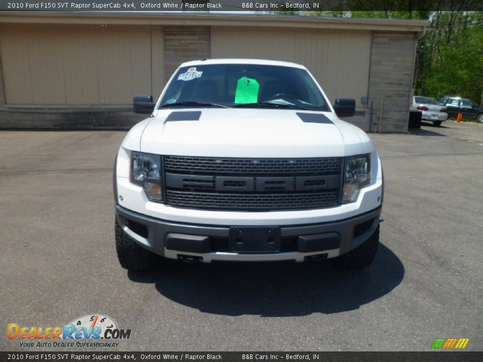 2010 Ford F150 SVT Raptor SuperCab 4x4 Oxford White / Raptor Black Photo #3