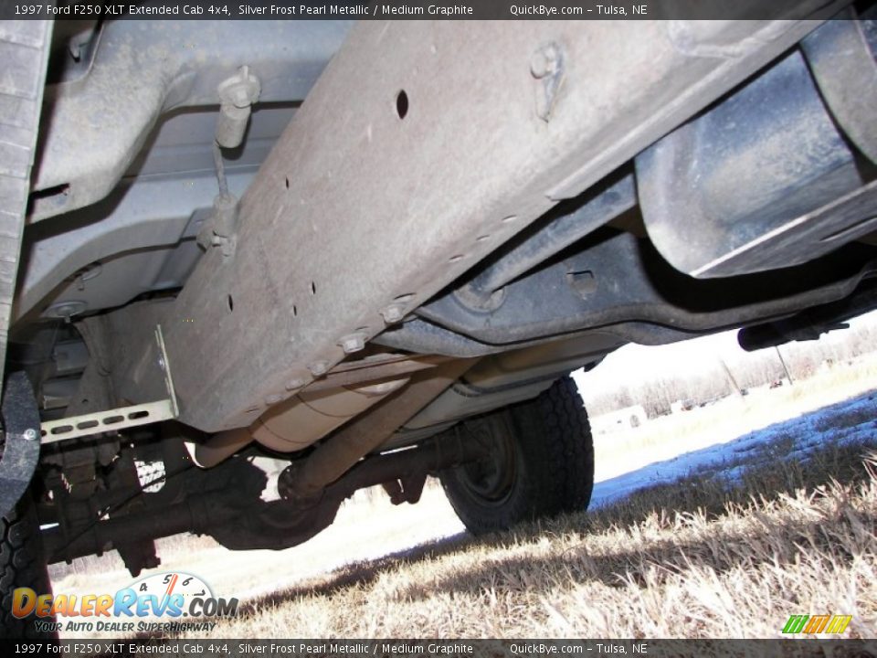 Undercarriage of 1997 Ford F250 XLT Extended Cab 4x4 Photo #15