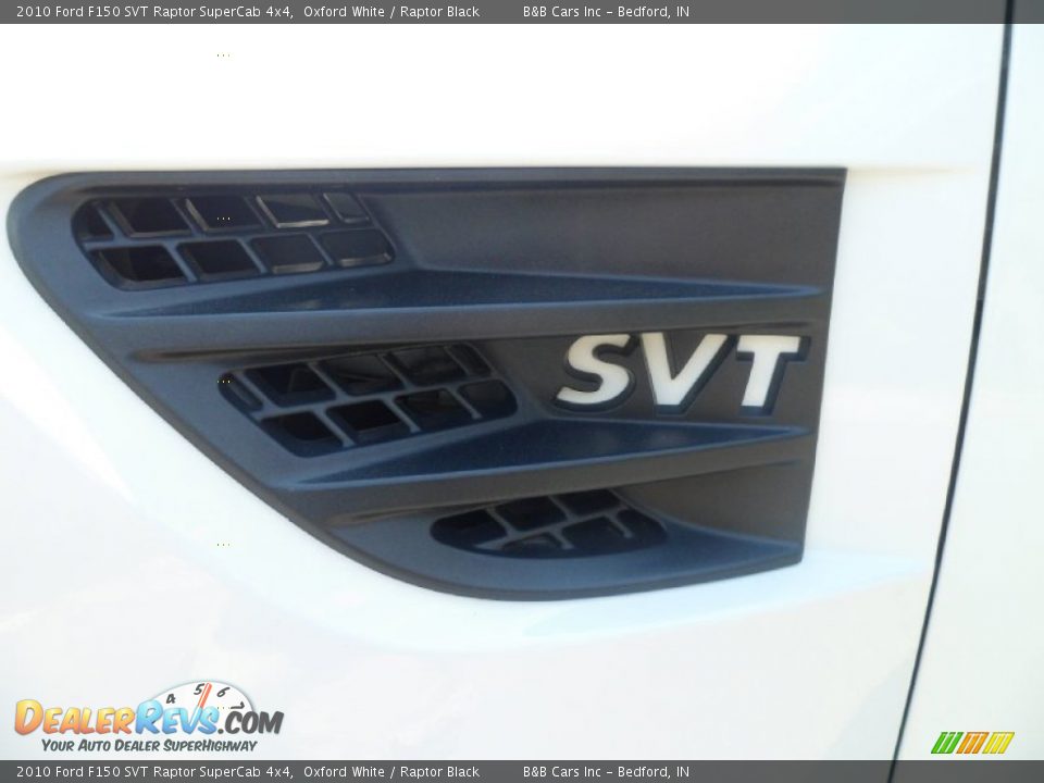 2010 Ford F150 SVT Raptor SuperCab 4x4 Oxford White / Raptor Black Photo #11