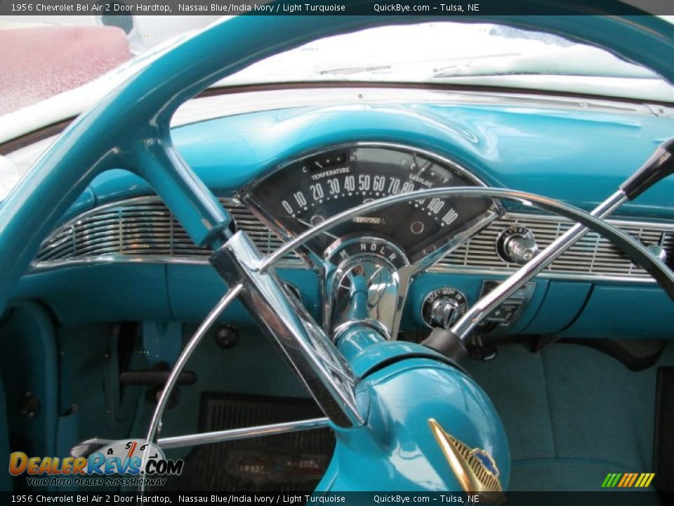 1956 Chevrolet Bel Air 2 Door Hardtop Gauges Photo #6