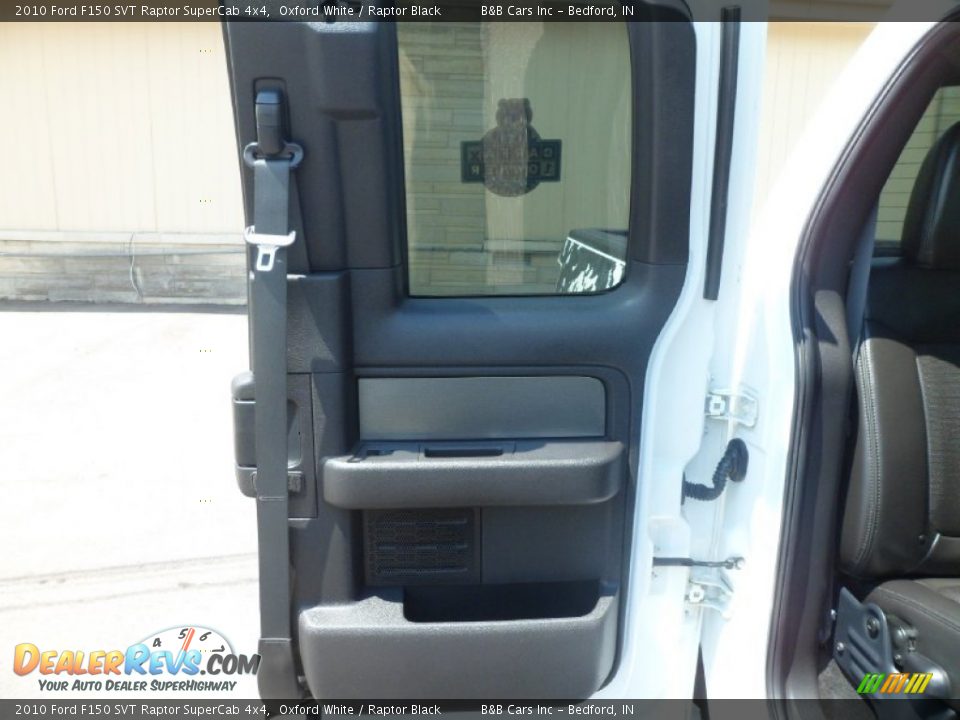 2010 Ford F150 SVT Raptor SuperCab 4x4 Oxford White / Raptor Black Photo #16