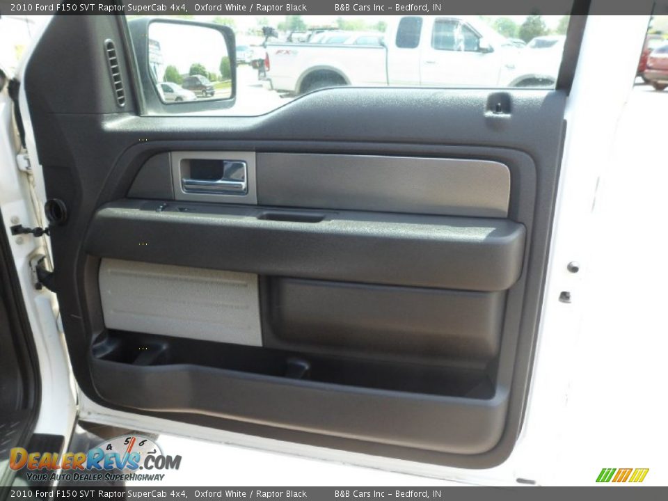 2010 Ford F150 SVT Raptor SuperCab 4x4 Oxford White / Raptor Black Photo #19
