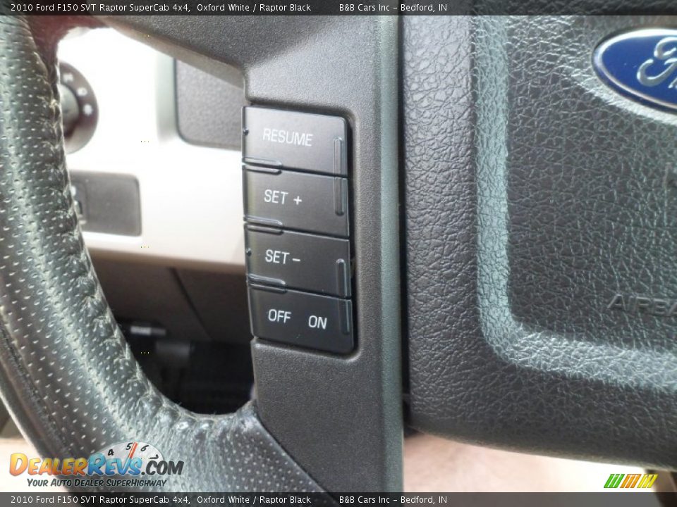 2010 Ford F150 SVT Raptor SuperCab 4x4 Oxford White / Raptor Black Photo #31