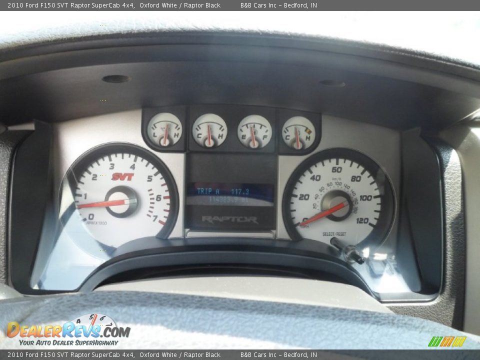 2010 Ford F150 SVT Raptor SuperCab 4x4 Gauges Photo #32