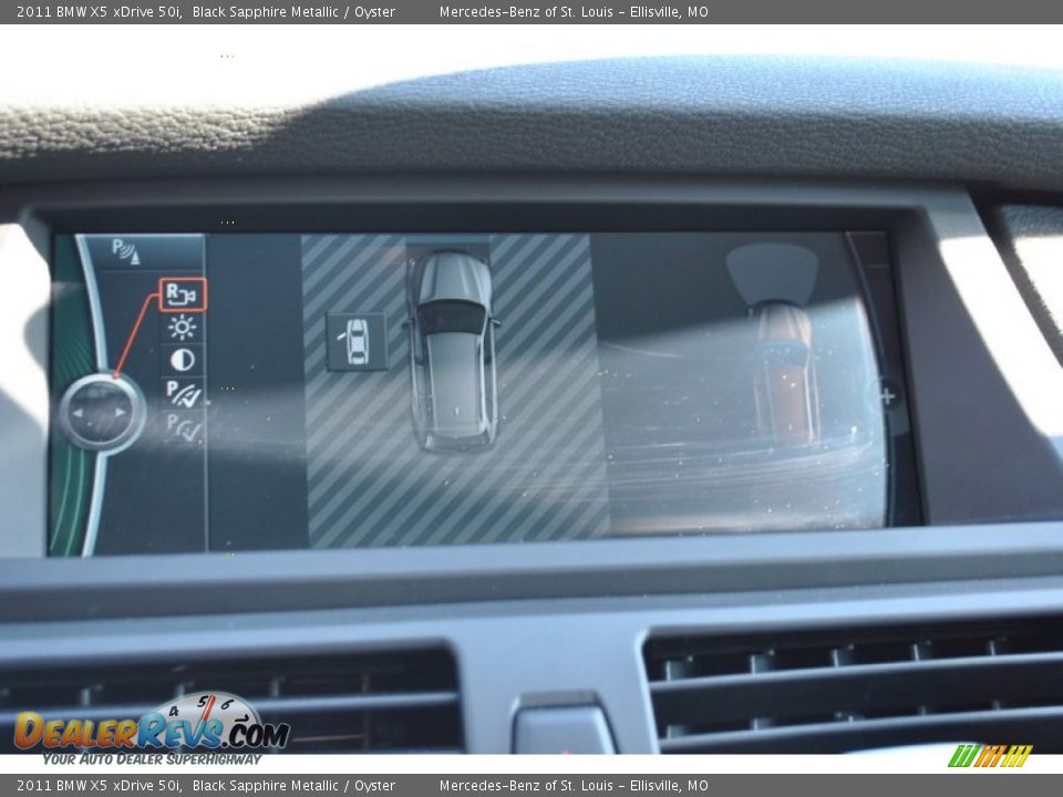 2011 BMW X5 xDrive 50i Black Sapphire Metallic / Oyster Photo #25