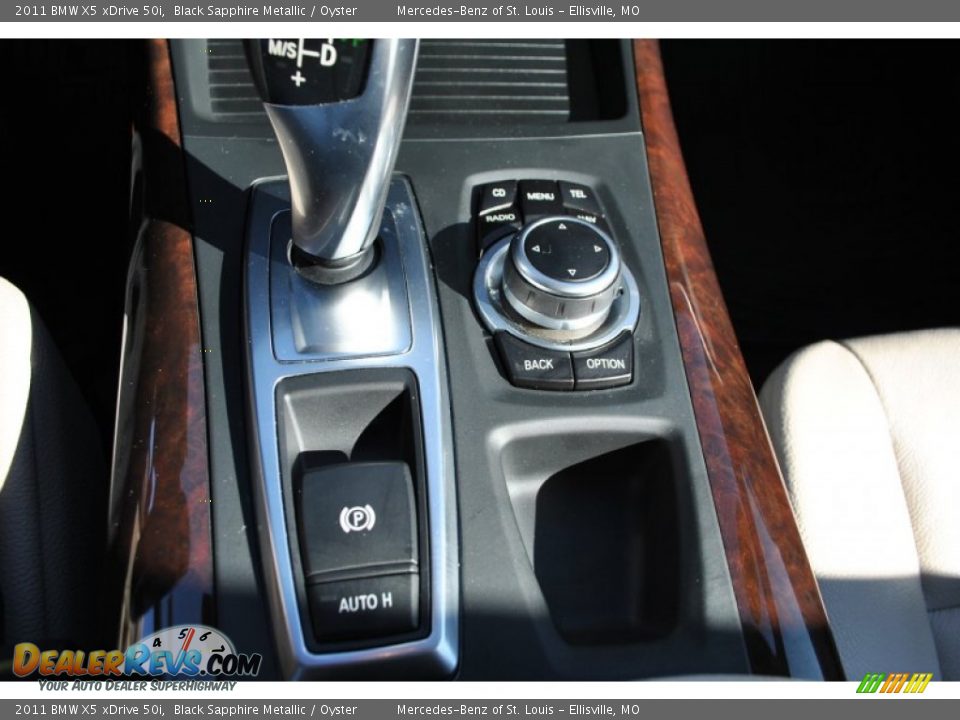 2011 BMW X5 xDrive 50i Black Sapphire Metallic / Oyster Photo #26
