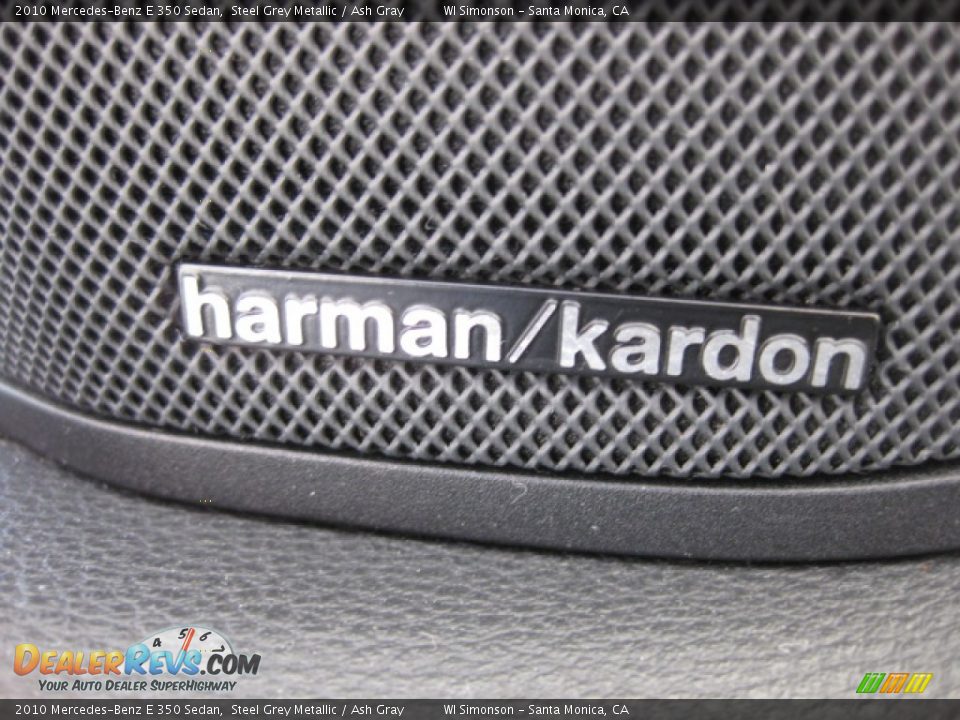 2010 Mercedes-Benz E 350 Sedan Steel Grey Metallic / Ash Gray Photo #9