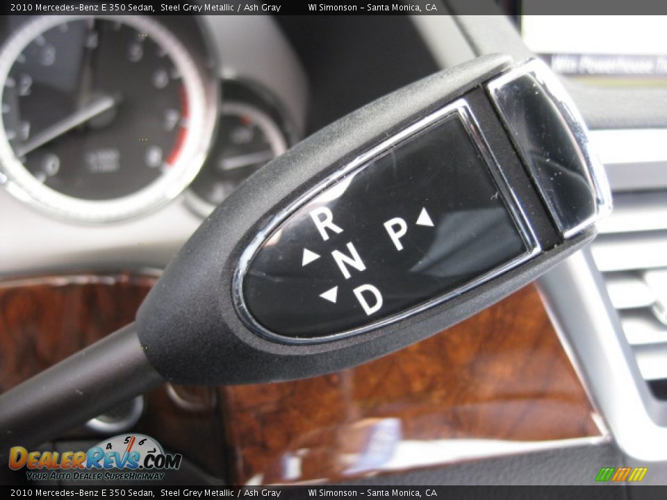 2010 Mercedes-Benz E 350 Sedan Steel Grey Metallic / Ash Gray Photo #11