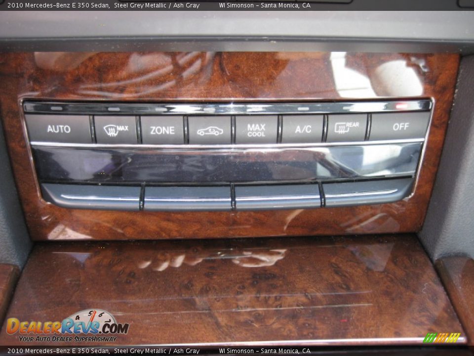 2010 Mercedes-Benz E 350 Sedan Steel Grey Metallic / Ash Gray Photo #13