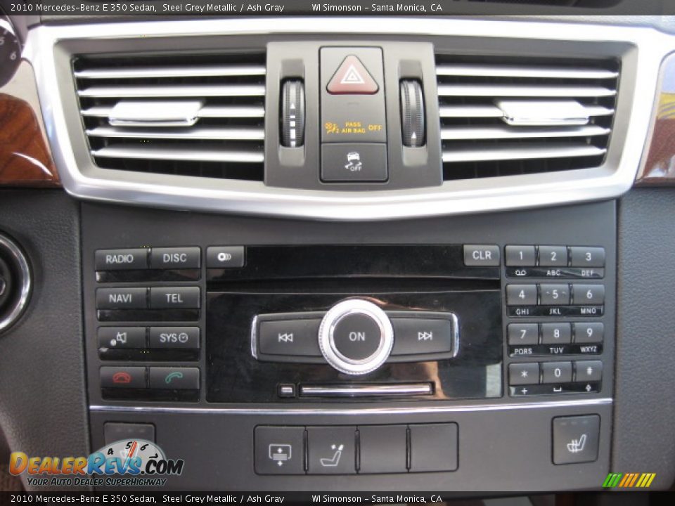2010 Mercedes-Benz E 350 Sedan Steel Grey Metallic / Ash Gray Photo #14