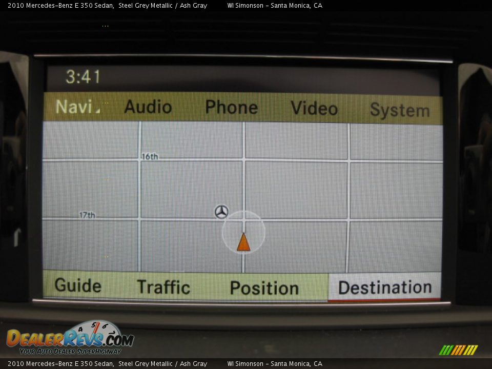 2010 Mercedes-Benz E 350 Sedan Steel Grey Metallic / Ash Gray Photo #16