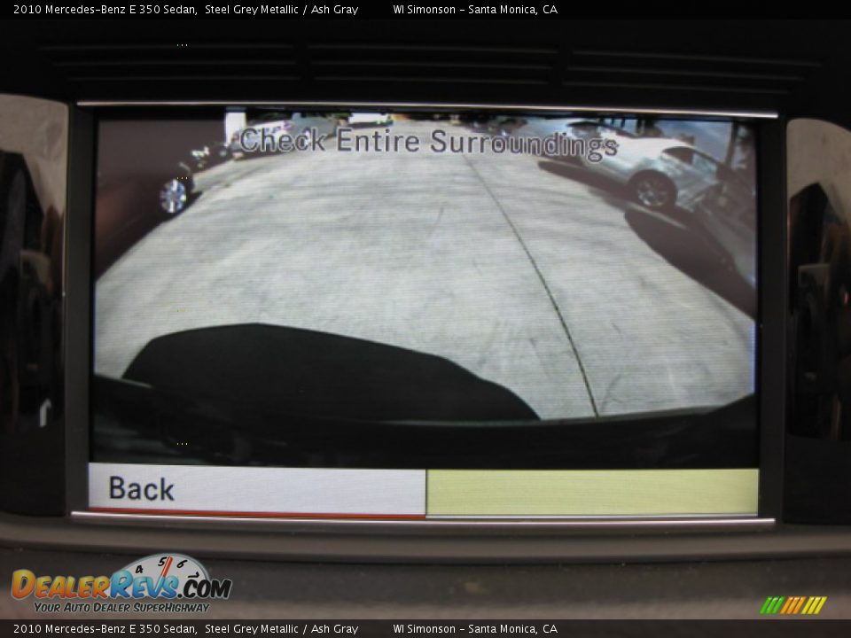 2010 Mercedes-Benz E 350 Sedan Steel Grey Metallic / Ash Gray Photo #17