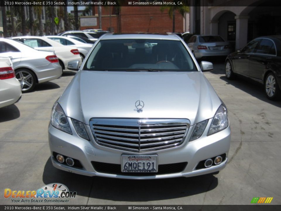 2010 Mercedes-Benz E 350 Sedan Iridium Silver Metallic / Black Photo #6