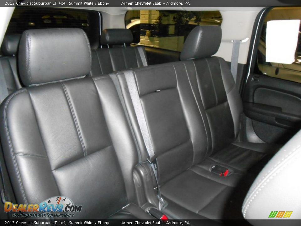 2013 Chevrolet Suburban LT 4x4 Summit White / Ebony Photo #15
