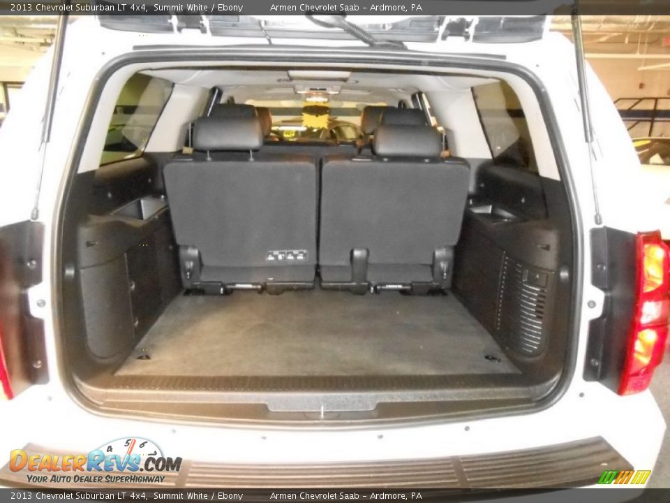2013 Chevrolet Suburban LT 4x4 Summit White / Ebony Photo #16