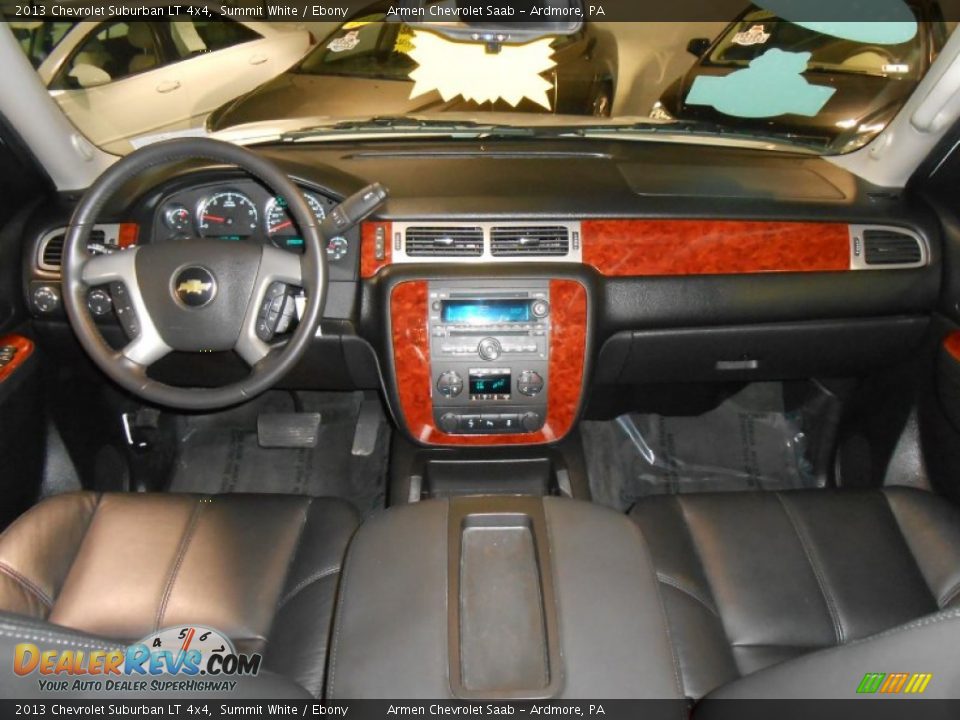 2013 Chevrolet Suburban LT 4x4 Summit White / Ebony Photo #18