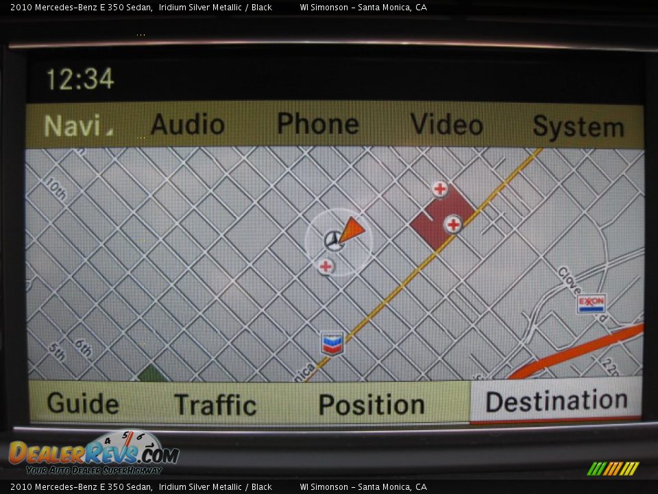 Navigation of 2010 Mercedes-Benz E 350 Sedan Photo #16