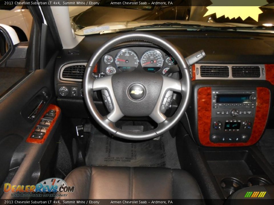 2013 Chevrolet Suburban LT 4x4 Summit White / Ebony Photo #19