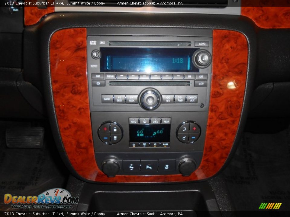 2013 Chevrolet Suburban LT 4x4 Summit White / Ebony Photo #23