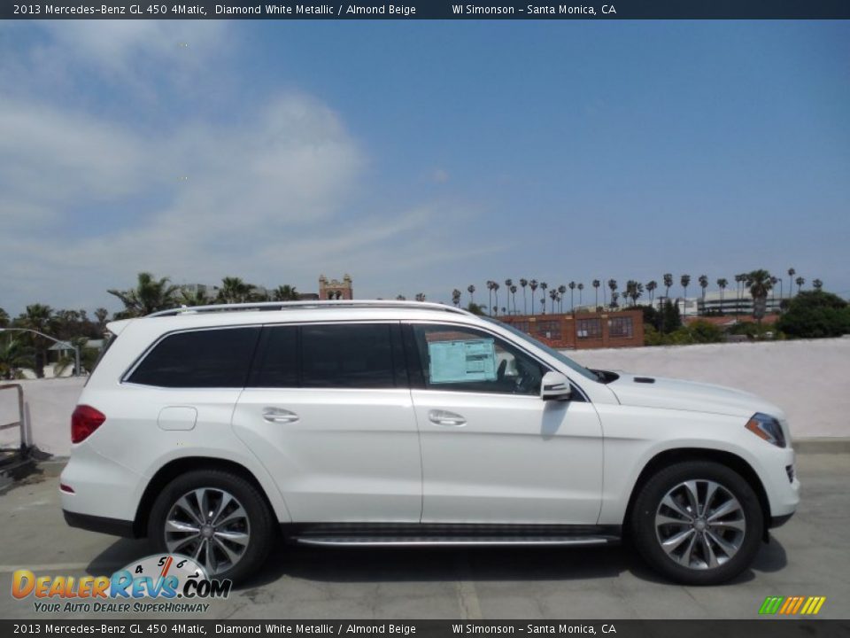 Diamond White Metallic 2013 Mercedes-Benz GL 450 4Matic Photo #3