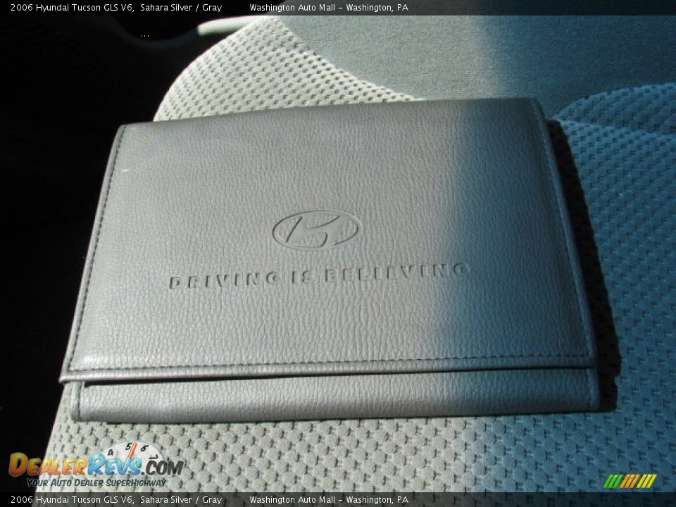 2006 Hyundai Tucson GLS V6 Sahara Silver / Gray Photo #18