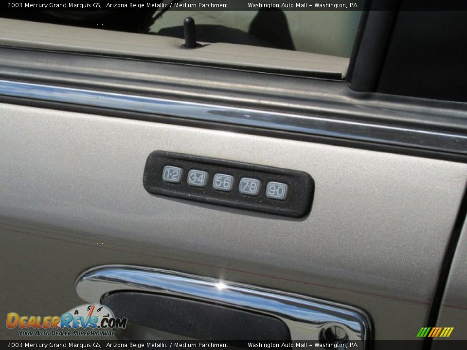2003 Mercury Grand Marquis GS Arizona Beige Metallic / Medium Parchment Photo #7