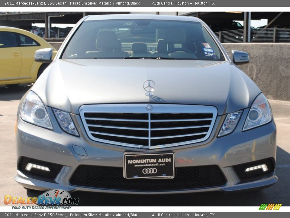 2011 Mercedes-Benz E 350 Sedan Palladium Silver Metallic / Almond/Black Photo #2