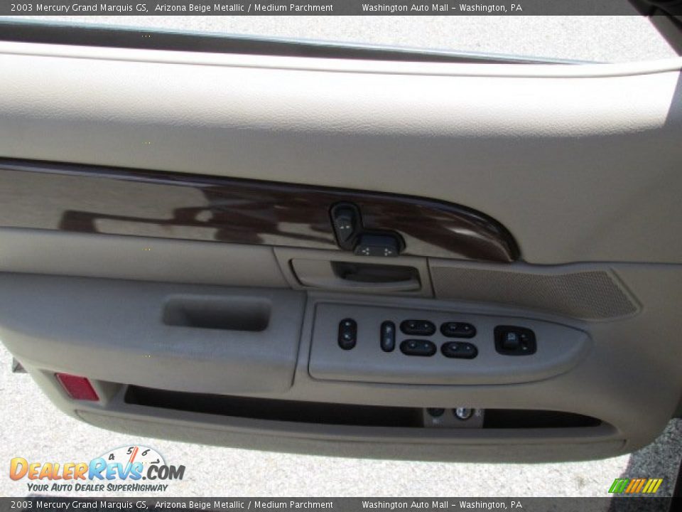 2003 Mercury Grand Marquis GS Arizona Beige Metallic / Medium Parchment Photo #11
