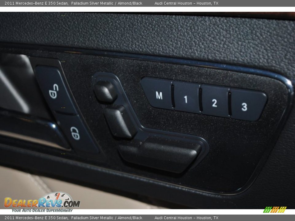 2011 Mercedes-Benz E 350 Sedan Palladium Silver Metallic / Almond/Black Photo #10