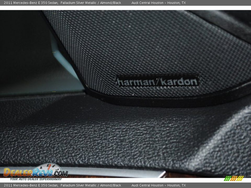 2011 Mercedes-Benz E 350 Sedan Palladium Silver Metallic / Almond/Black Photo #11
