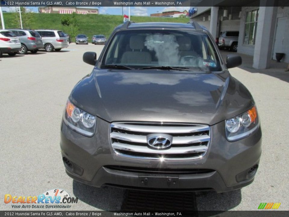 2012 Hyundai Santa Fe GLS AWD Cabo Bronze / Beige Photo #4