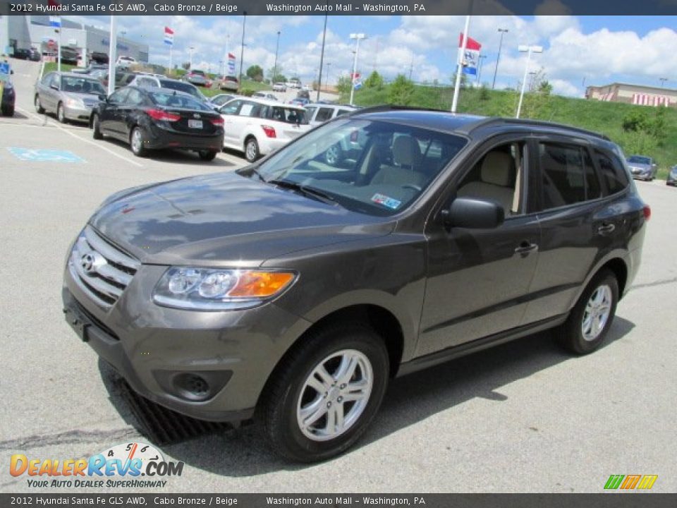 2012 Hyundai Santa Fe GLS AWD Cabo Bronze / Beige Photo #5