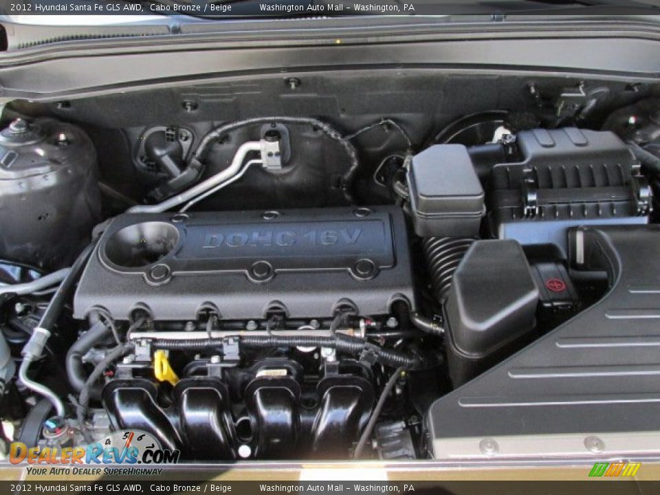 2012 Hyundai Santa Fe GLS AWD Cabo Bronze / Beige Photo #11