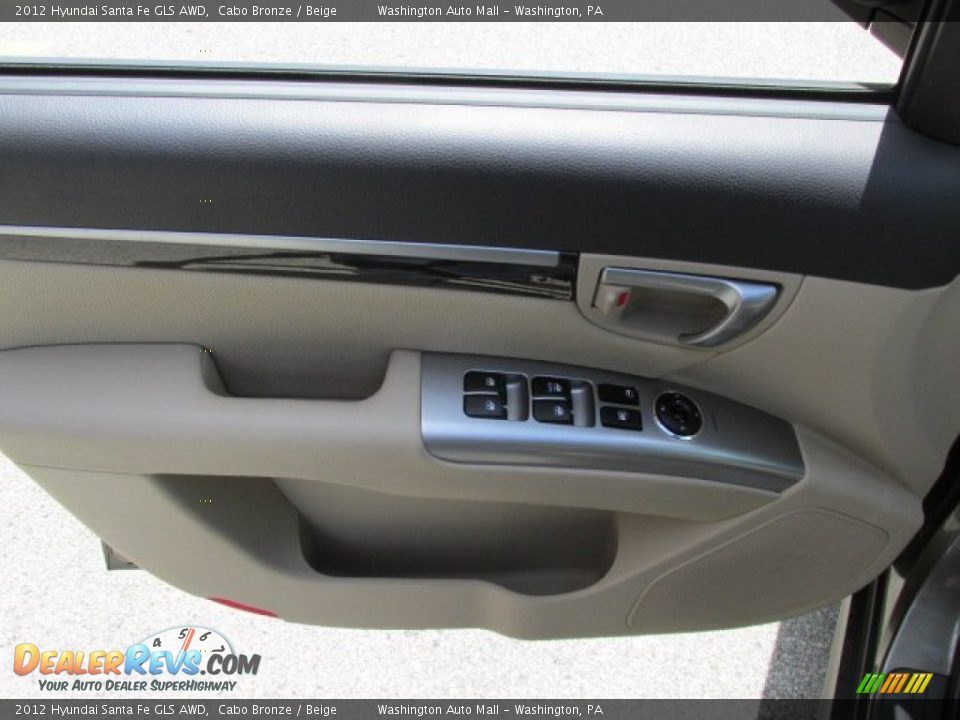 2012 Hyundai Santa Fe GLS AWD Cabo Bronze / Beige Photo #12