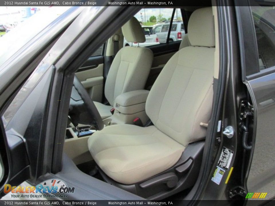 2012 Hyundai Santa Fe GLS AWD Cabo Bronze / Beige Photo #13