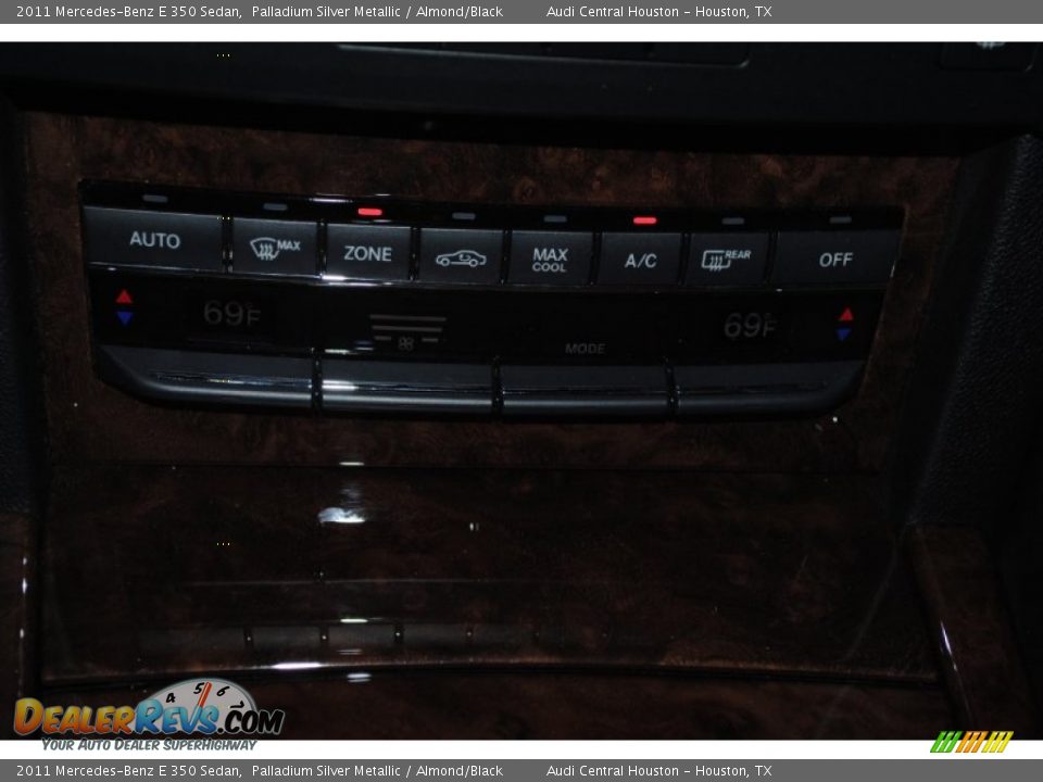 2011 Mercedes-Benz E 350 Sedan Palladium Silver Metallic / Almond/Black Photo #26