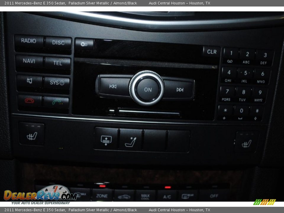 2011 Mercedes-Benz E 350 Sedan Palladium Silver Metallic / Almond/Black Photo #27