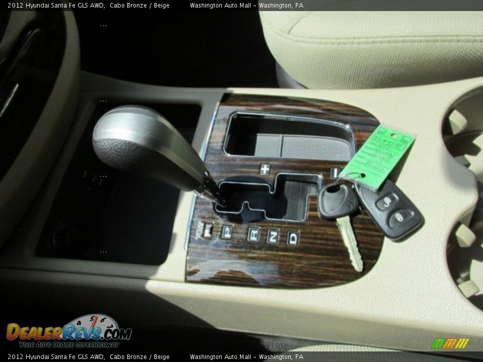 2012 Hyundai Santa Fe GLS AWD Cabo Bronze / Beige Photo #16
