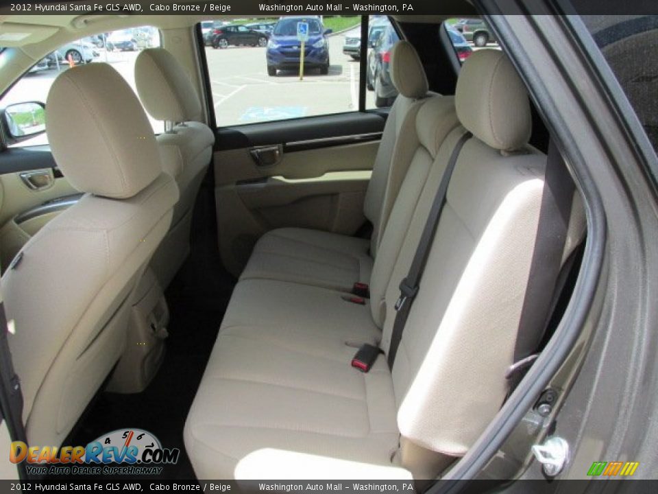 2012 Hyundai Santa Fe GLS AWD Cabo Bronze / Beige Photo #17